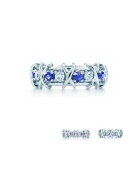 Tiffany & Co. Schlumberger Sixteen Stone Ring Diamonds Latest Design Fashion Jewelry GRP00124/GRP02194/GRP02193