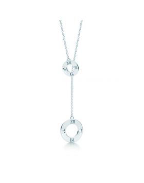 Tiffany Atlas Lariat Circle Pendant Necklace New Fashion Style Online Store Sale America Women Jewelry 30419359