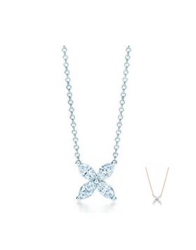 Tiffany Victoria Pendant Necklace Diamonds New Arrival Girls Gifts America Sale 14743715/60572372