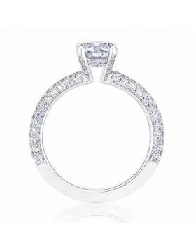 Tiffany Narrow Double Rings Set Paved Crystals Party Style Online Sale For Women Malaysia